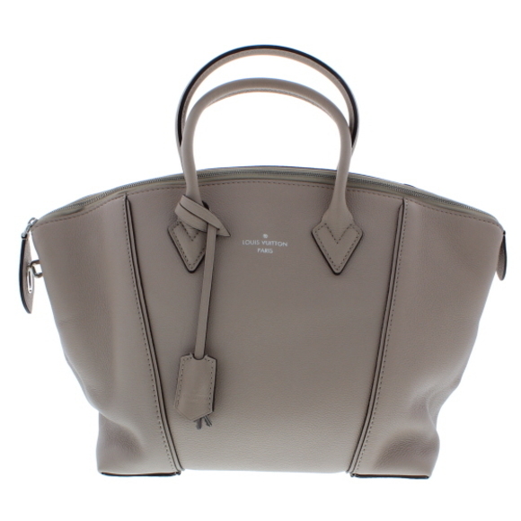 Louis Vuitton Lockit PM 2way Shoulder Bag Beige Leather - Picture 6 of 7